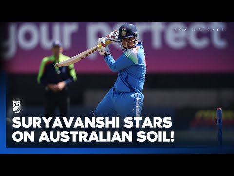 Every ball as Vaibhav Suryavanshi stars in Australia! 🤩 I Australia U19s v India U19s I Fox Cricket