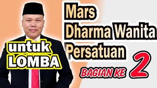 Download lagu Tutorial Dirijen Mars Dharma Wanita Persatuan yang baik dan benar #dirijenmarsdharmawanita #pakipin mp3