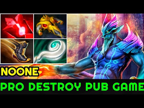 Noone [Leshrac] How Pro Destroy OD Mid Lane WTF Plays 7.23 Dota 2