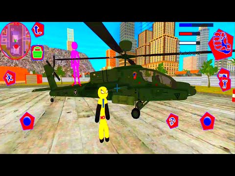 US Police Spider Stickman Rope Hero New Update 2022