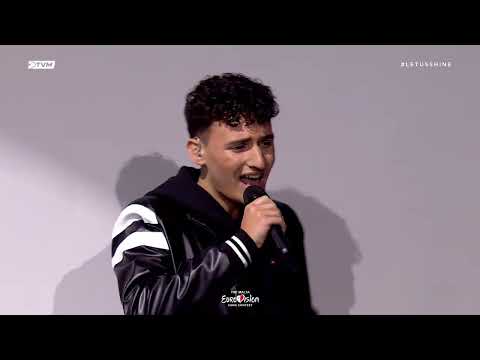 Nathan - Creeping Walls (Live from Malta Eurovision Song Contest 2023 Grand Final)