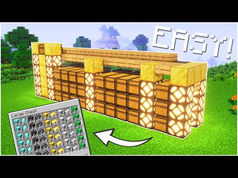 Minecraft Item Sorting System: Simple and Expandable 1.18 / 1.19