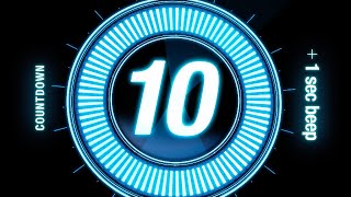 10 seconds Countdown Timer / with Beep Every 1 sec