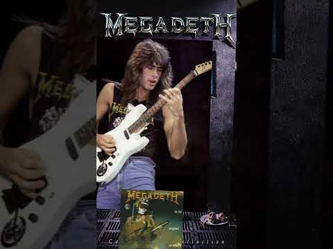 Every Megadeth Guitarist in Under 60 Seconds #metal #music #megadeth #guitarist