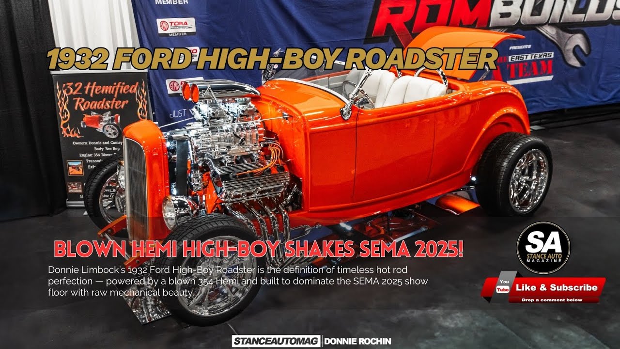 1932 Ford High-Boy Roadster | Blown 354 HEMI | SEMA 2025 Hot Rod