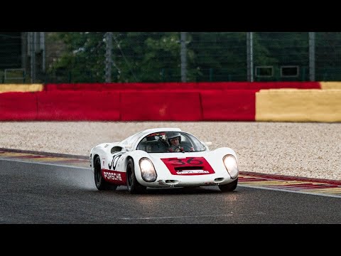 Thumbnail for Porsche 910 | flat-6 sounds at Spa & Le Mans 2022 by Porsche 910