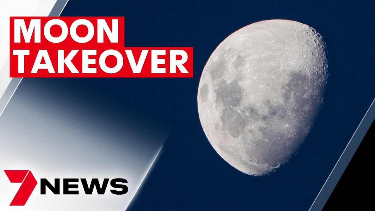 NASA warns of China moon takeover | 7NEWS