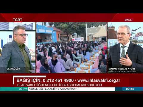 TGRT HABER' de İhlas Vakfının Ramazan Yardımlarını Anlattık