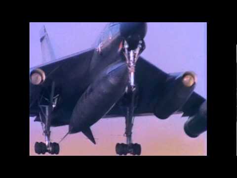 Convair B-58 Hustler take off - 4 afterburners