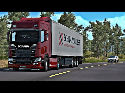 ETS2 1.38 - ProMods 2.50 - SCANIA R730 V8 - Trip: Östersund - Dombås
