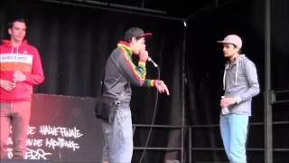 Penkyx vs Timmeh (semifinal) at Beatboxbattle Ypres II