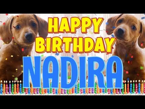 Happy Birthday Nadira! ( Funny Talking Dogs ) What Is Free On My Birthday