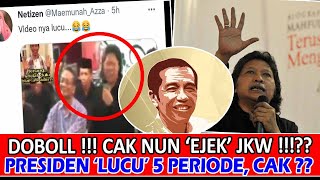 Download lagu VIRAL VIDEO DOBOL CAK NUN KE JKW, PRO 5 PERIODE ?!! mp3