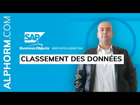 Classement Des Données sous SAP BusinessObjects Web Intelligence BI4