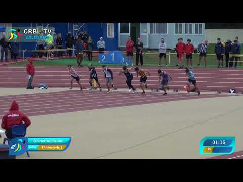 Taça AAAveiro 2019 - 60m planos masculinos - Eliminatória 1