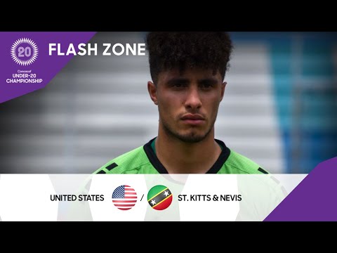 Concacaf Under-20 Championship 2022 Flash Zone | Xander Parke from St. Kitts and Nevis