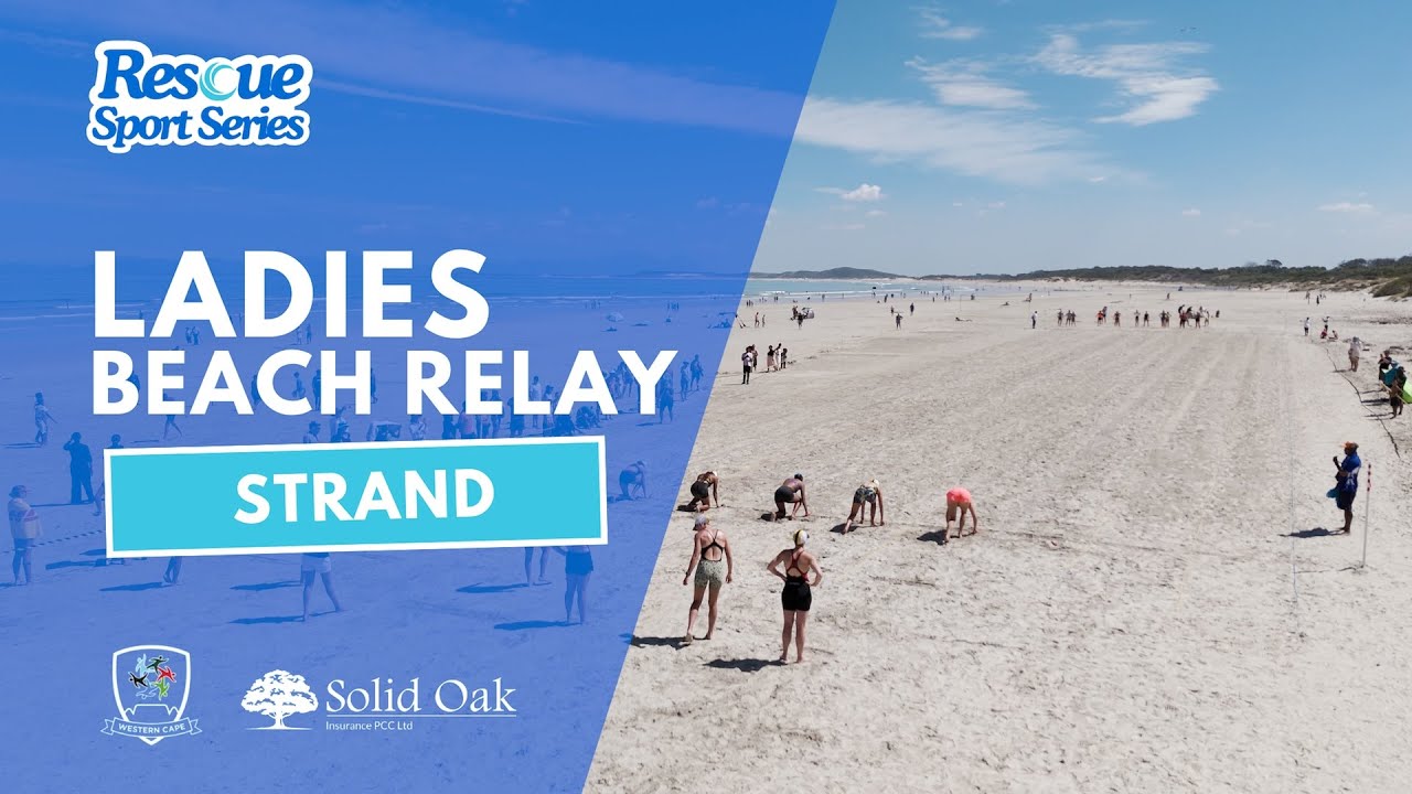 Ladies Beach Sprint Relay Final | Strand | Lifesaving Rescue Sport Series | Full Commentary