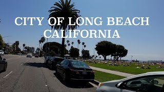 Relaxing Road Trip, City of Long Beach, California | 4K Epic Driving Video