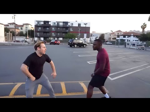 When Dumb Regular Guys Challenge Real Fighters!