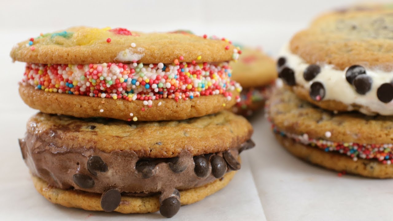 Ice Cream Cookie Sandwich Recipe The Cooking Foodie