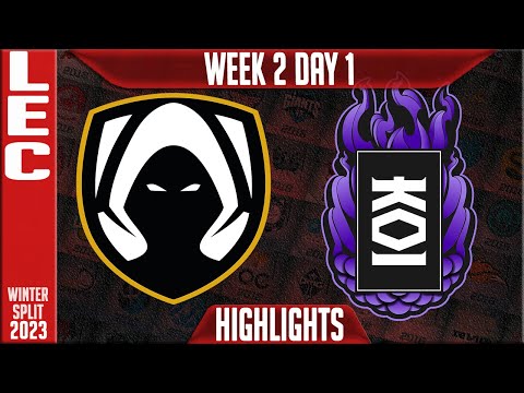 TH vs KOI Highlights | LEC Winter 2023 W2D1 | Team Heretics vs KOI