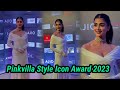 Pooja Hegde Arrives At Pinkvilla Style Icon Award 2023