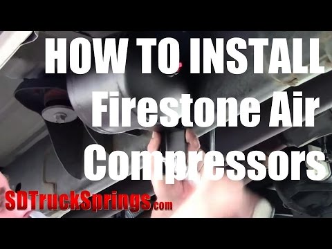 HOW TO install Firestone Air Compressors - On Board Air Compressor Installation Tutorial and Review