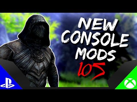 Skyrim Special Edition: ▶️5 BRAND NEW CONSOLE MODS◀️ #105 (PS4/XB1/PC)