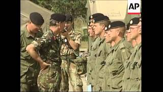 KOSOVO: BRITAIN'S PRINCE CHARLES VISIT