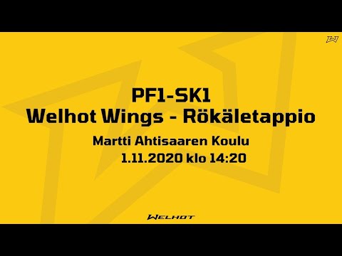PF1-SK1 Welhot Wings - Rökäletappio