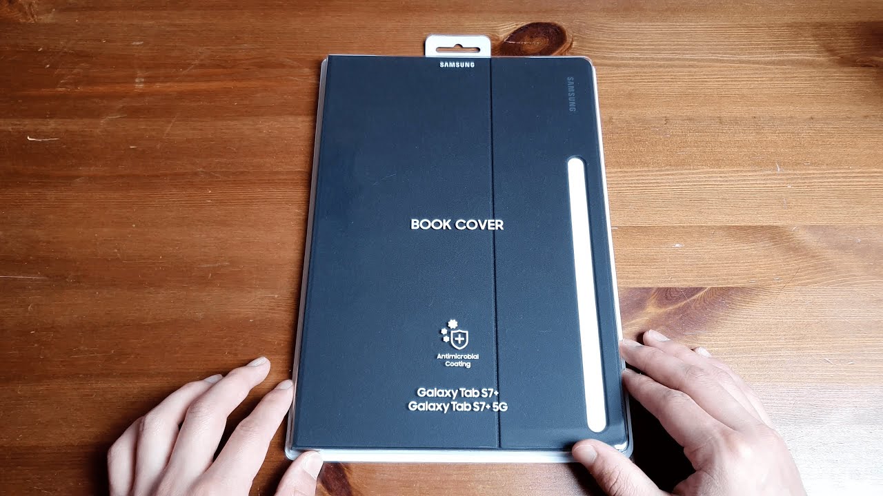 Samsung Galaxy Tab S7 Plus Book Cover Case Unboxing And Review
