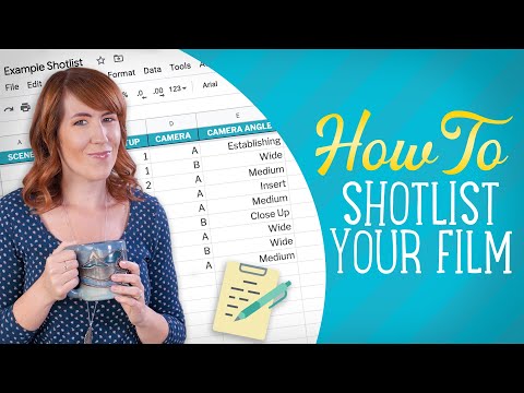 How To Make A Shot List For Film