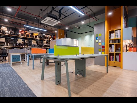 Rhombus Modular Office Workstation