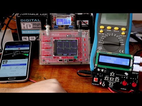Cheap DDS Function Generator -- AVR DDS (ATmega16)