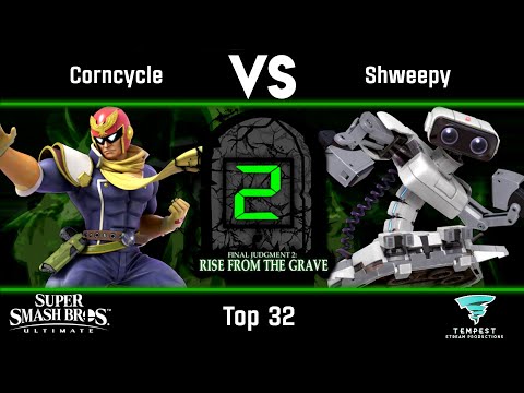 Corncycle (Captain Falcon) vs Shweepy (ROB) - Top 32 - Final Judgment 2
