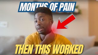 How I Recovered From Chronic Neck Pain