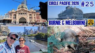 Burnie/Melbourne, Australia - Fern Glade Platypus Reserve, City Walking Tour - Circle Pacific Cruise