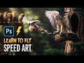CINEMATIC Photo Manipulation Speed Art Photoshop Tutorial