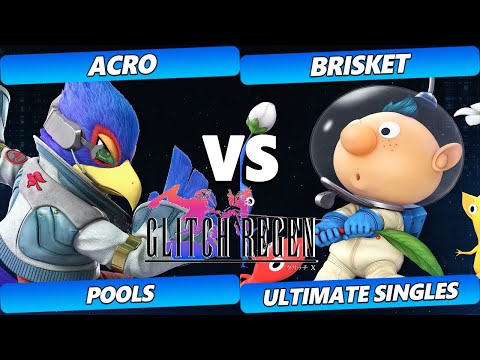 Glitch Regen  - Acro (Falco) Vs. Brisket (Olimar) Smash Ultimate Tournament