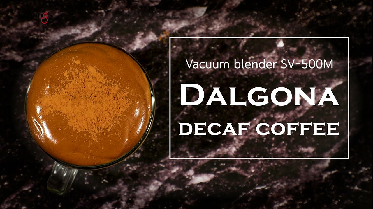 Máy xay sinh tố chân không hiệu Kuvings [Làm Cafe bọt biển/ Dalgona Coffee] BY https://bepnhatoi.com