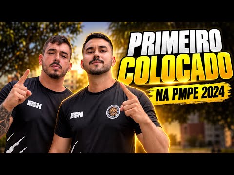 Ele foi o 01 da PMPE - 2024 