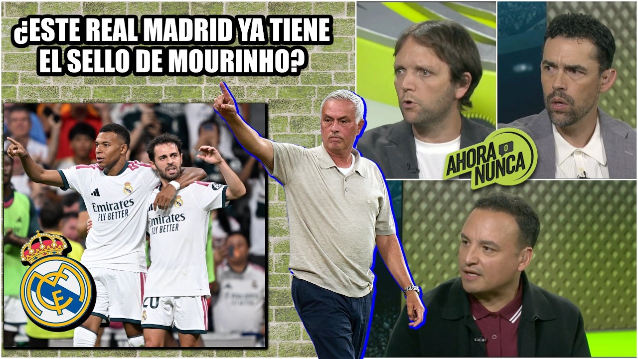 REAL MADRID AVASALLÓ a REAL SOCIEDAD con HAT TRICK de MBAPPÉ ¿Se ve la mano de MOU? | Ahora o Nunca