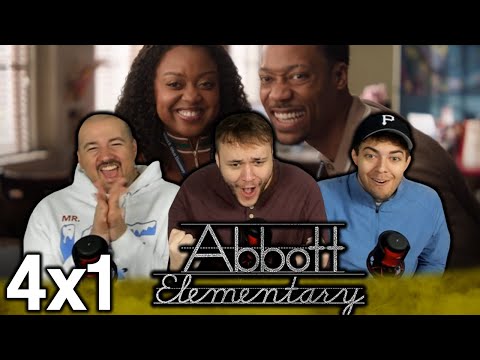 BACK AND NEVER BEEN BETTER!! | Abbott Elementary 4x1 'Back to School' First Reaction!!