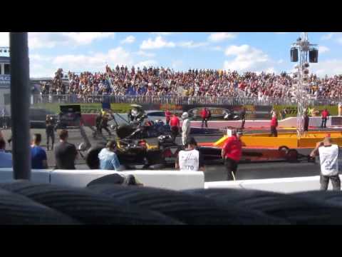 NitrolympX 2013: FIA Top Fuel Dragster, Qualifikationen am Samstag