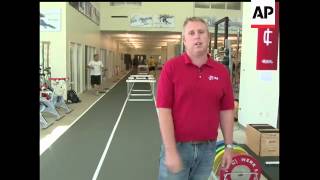 AP video tour of the new USSA Center of Excellence training facility for Ski and Snowboarders.