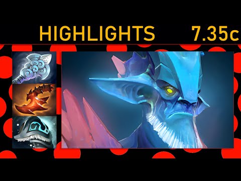 ✨ Leshrac 81% Kill participation! Carry Highlights 7.35c - Dota 2 Top MMR