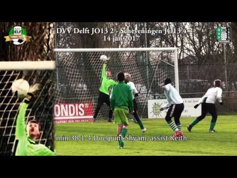 2017-01-14 DVV Delft JO13 2 - Scheveningen JO13 4 2-4