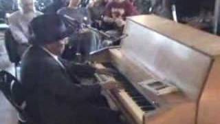Blues pianist Aaron Moore 2/10/08