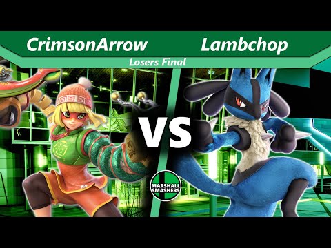 Marshall Smashers @ Dualcon - CrimsonArrow (Min Min) VS Lambchop (Lucario)