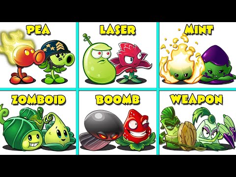 Random 6 Team Plants Battlez - Who Will Win? - Pvz 2 v10.5.1 Battlez